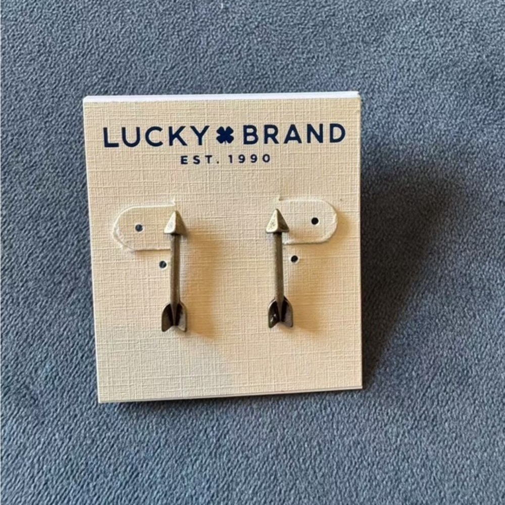 Brand new Lucky Brand Vintage Gold Earrings